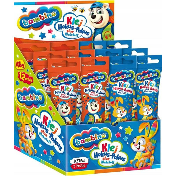 Лепило Hocus Pocus Bambino 45 Гр. Син --- BebeMama