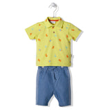 K3913 К-Кт 2Ч.Sea Buddies Зелен 12-18M/86Cm - Комплекти - Bebetto - BebeMama