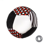 Плюшена Дрънкалка Топка C-More - Меки Играчки - Babyono - BebeMama