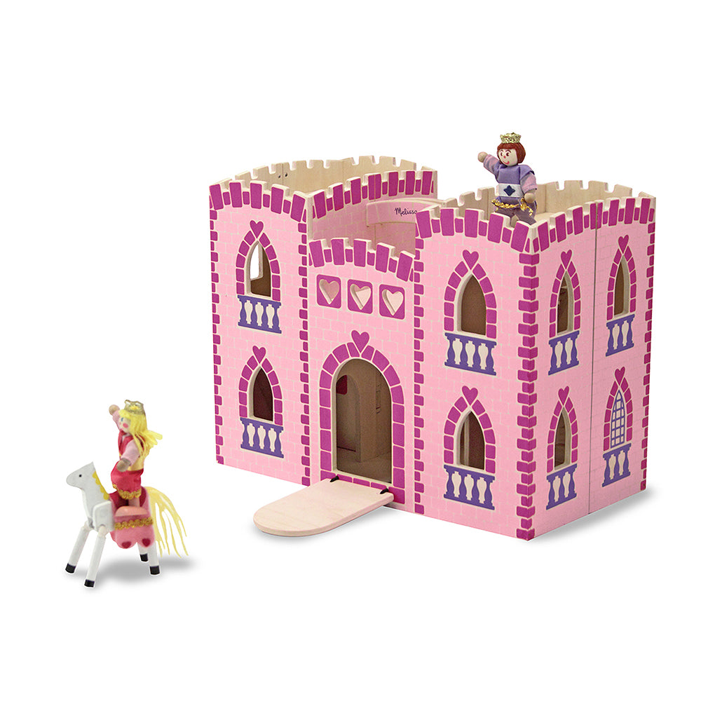 Дървен Замък С Принцеса - Дървени Играчки - Melissa And Doug - BebeMama