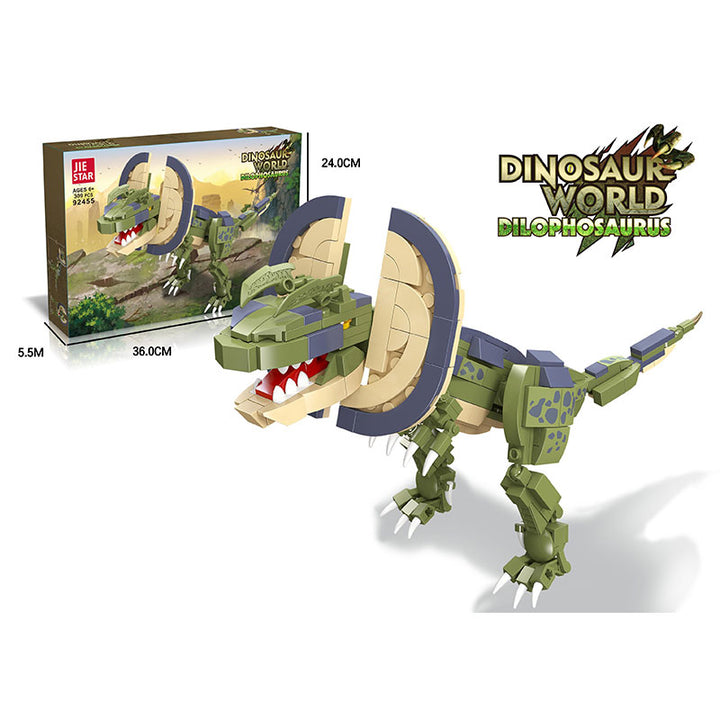 Конструктор Дилофозавър 309 Части - Строители, Мозайки И Конструктори - Raya Toys - BebeMama