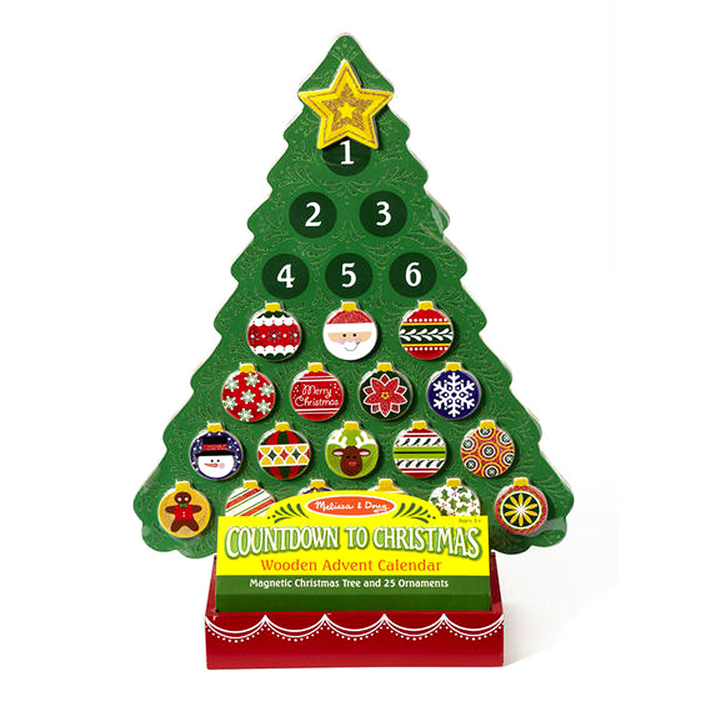 Дървена Елха Календар - Образователни Игри - Melissa And Doug - BebeMama