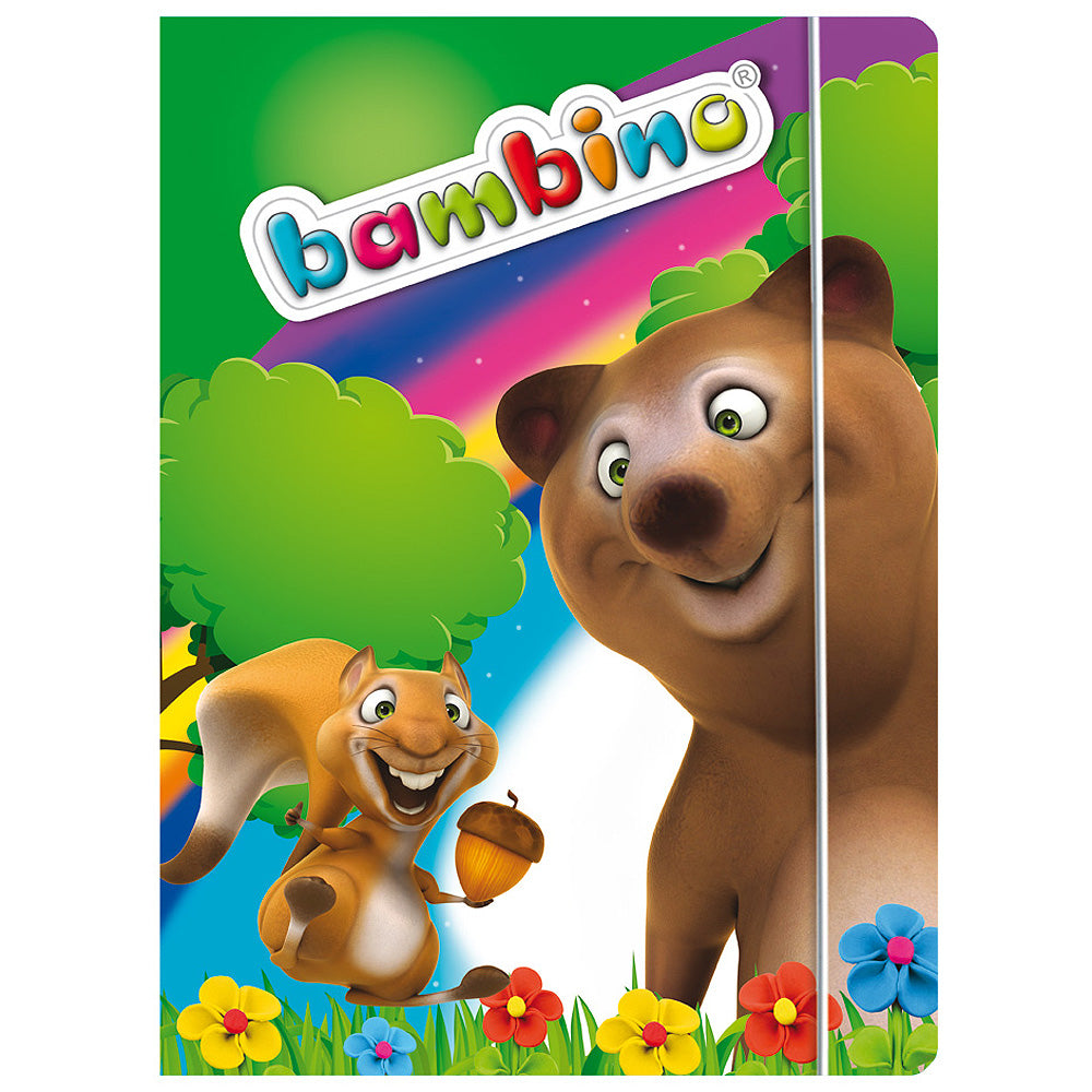 Папка С Ластик А4 Бамбино --- BebeMama