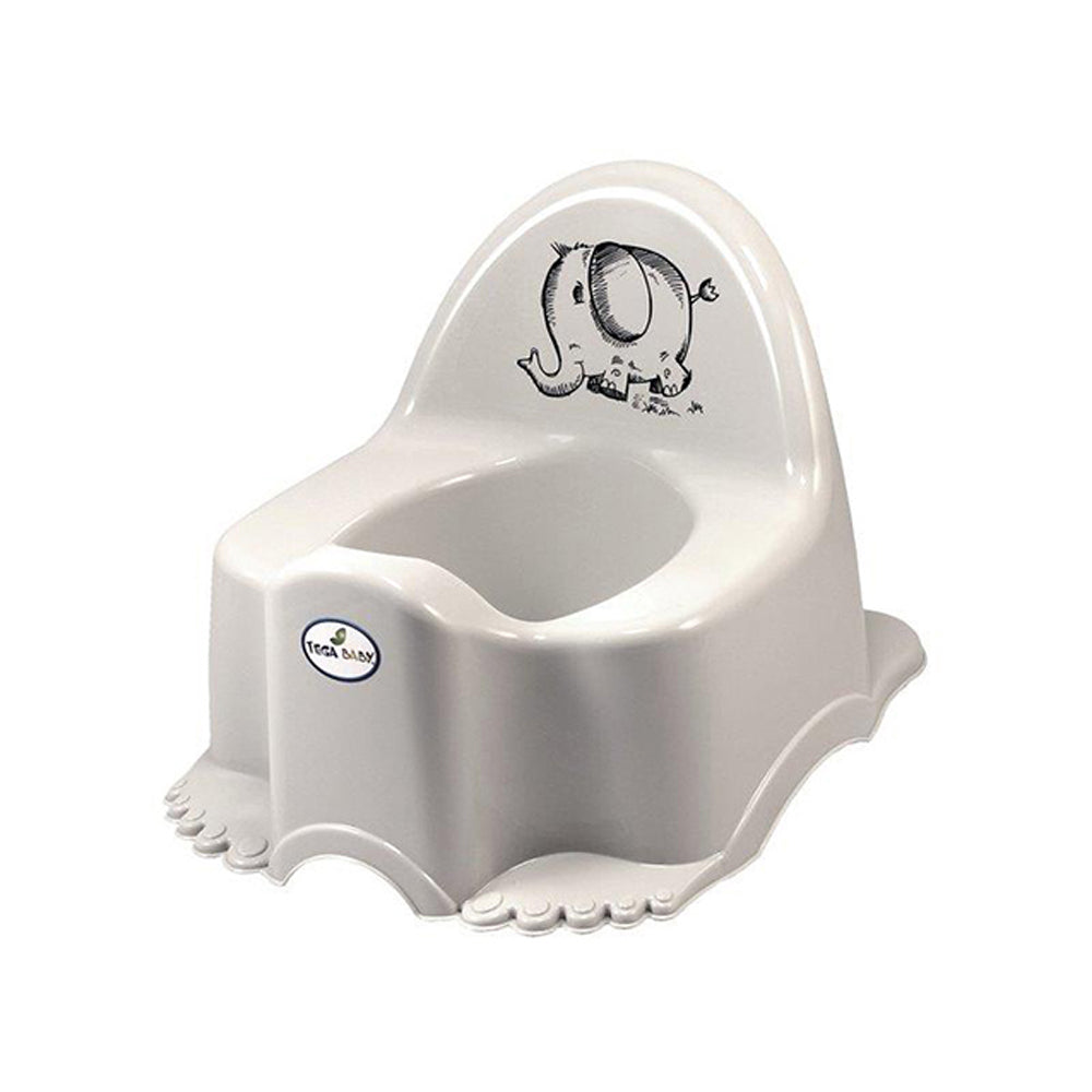 Гърне Eco Elephant Сиво - Гърнета - Tega Baby - BebeMama