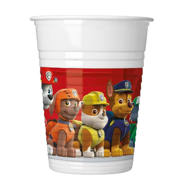 Хартиени Чашки 8 Бр.200 Мл Paw Patrol - Парти Аксесоари И Костюми - Procos - BebeMama