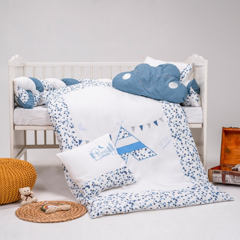 U501 Сп.К-Кт 5Ч. Indigo 100X150Cm - Спални Комплекти - Bebetto - BebeMama