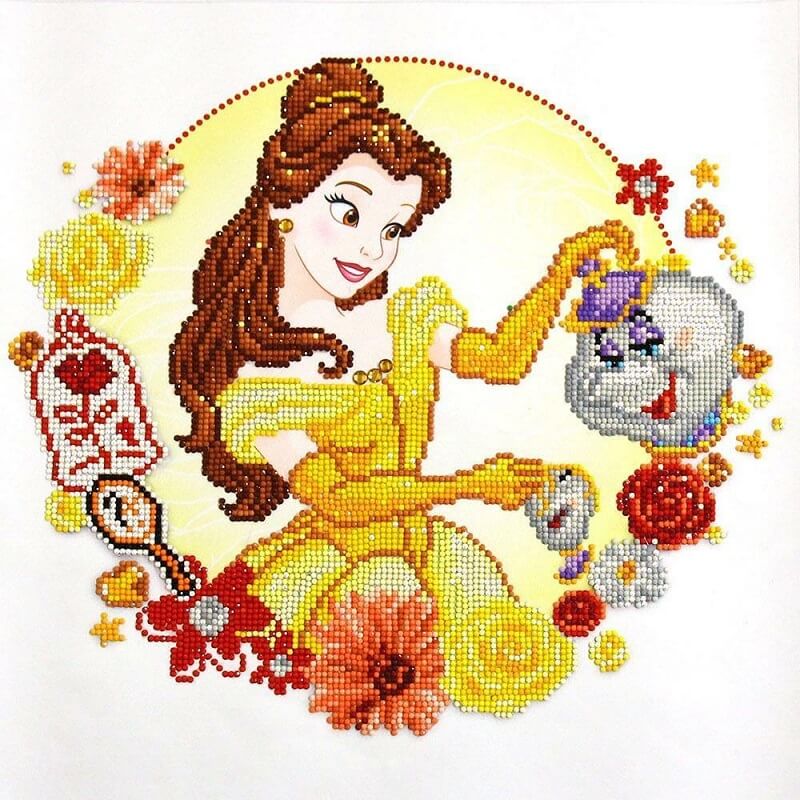Диамантен Гоблен Belle`S World - Аксесоари За Стая - Diamond Dotz - BebeMama