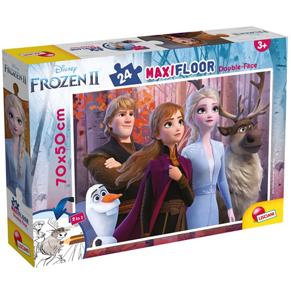 Пъзел 24 Ч. Df Maxi Floor Frozen 2 - Пъзели - Lisciani - BebeMama