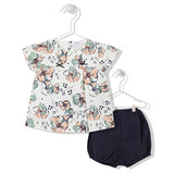 K3779 К-Кт 2Ч. Niceness Корал 18-24M/92Cm - Комплекти - Bebetto - BebeMama