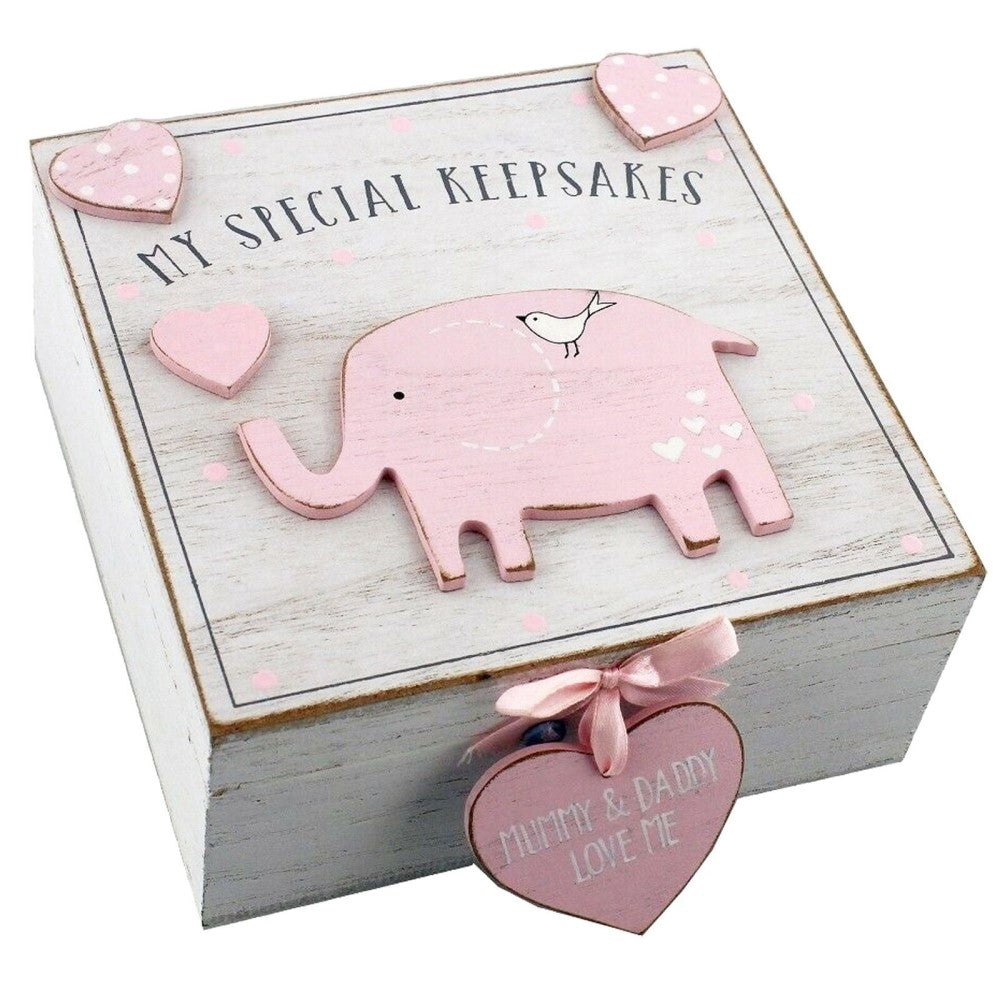 Cg1307P Дървена Кутия My Special Keepsake Pink - Аксесоари За Стая - Widdop Bingham - BebeMama