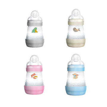 Шише Easy Start Anti-Colic Bottle 160Мл Розов Костенурка - Шишета За Хранене - Mam - BebeMama