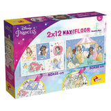 Пъзел 2Х12 Ч. Maxi Princess - Пъзели - Lisciani - BebeMama