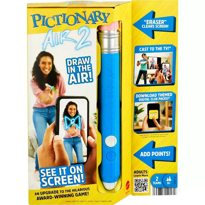 Комплект За Рисуване Въздуха Pictionary Air 2 - Умения И Творчество - Mattel - BebeMama