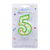 Свещ Dots N5 - Парти Аксесоари И Костюми - Procos - BebeMama