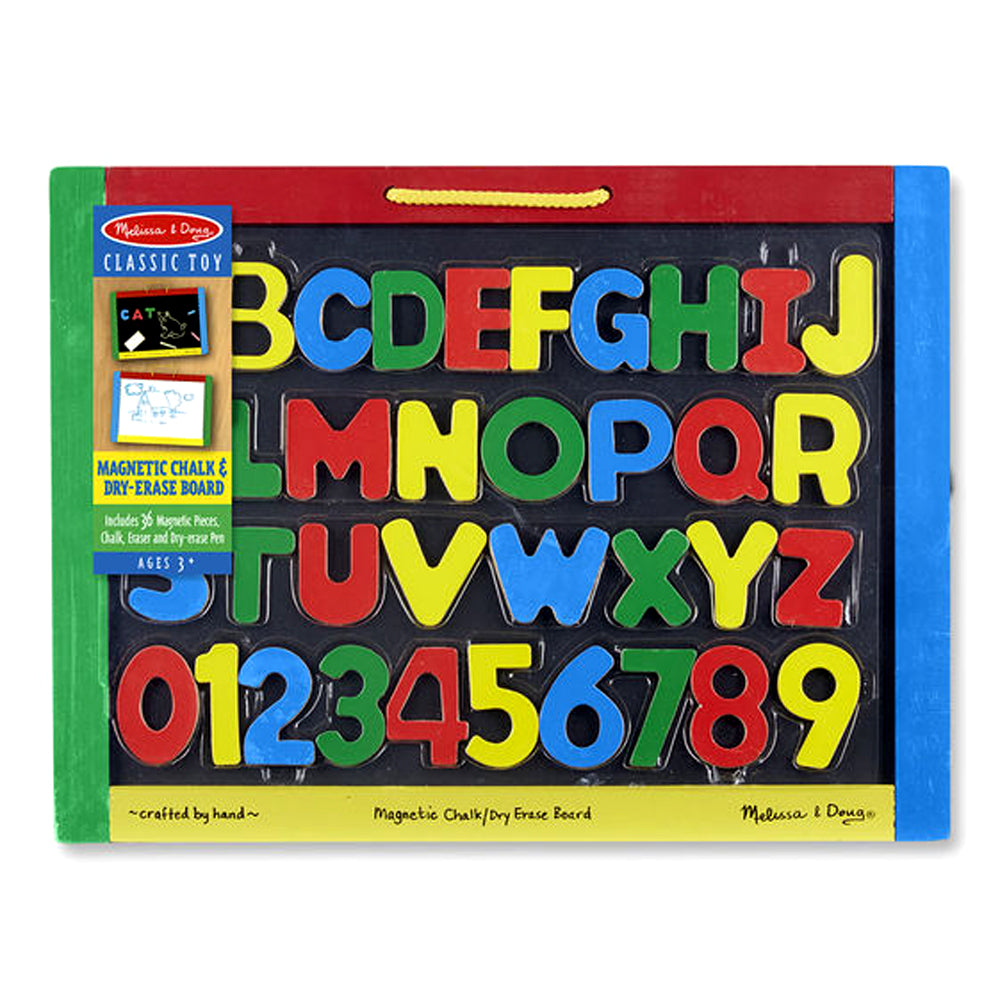Магнитна Дъска За Рисуване 2В1 - Образователни Игри - Melissa And Doug - BebeMama