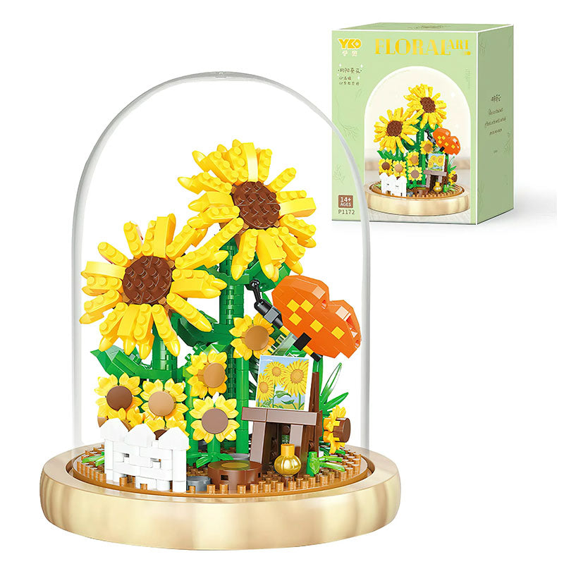 Конструктор Слънчогледи - Строители, Мозайки И Конструктори - Raya Toys - BebeMama