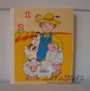 Дървена Играчка Книжка Цифри - Дървени Играчки - Raya Toys - BebeMama