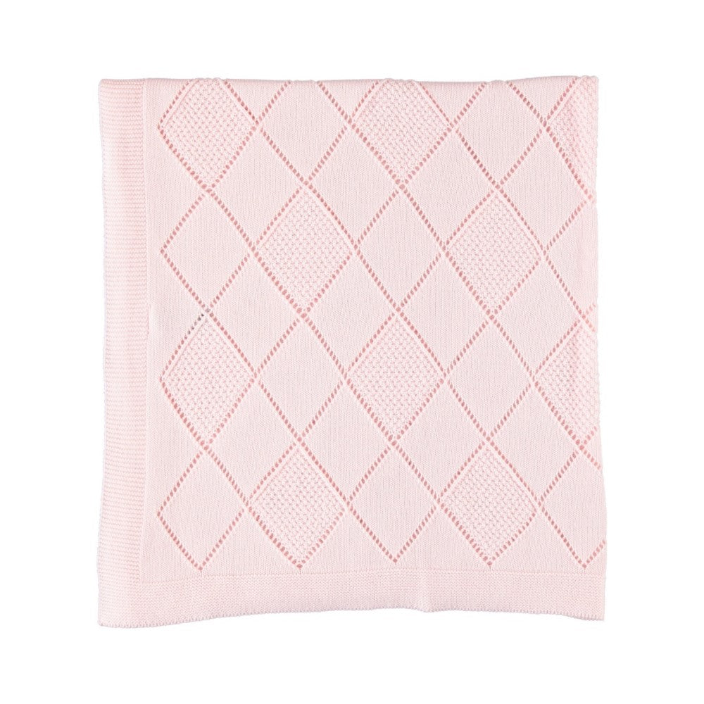 Tr082P Одеяло Ажурна Бродерия Pink - Одеяла - Bebetto - BebeMama