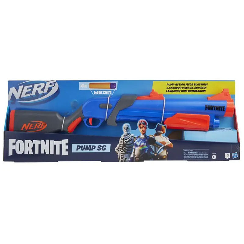 F0318 Бластер Nerf Fortnite Pump Sg - Играчки - Hasbro - BebeMama