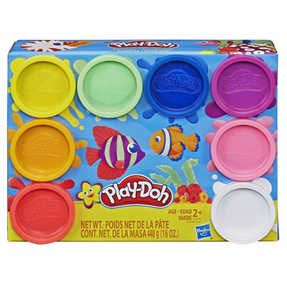 E5062 Комплект Моделини 8 Броя Rainbow - Умения И Творчество - Hasbro - BebeMama