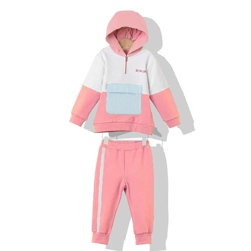 K3659 Анцуг Marshmallow Розов 92Cm - Комплекти - Bebetto - BebeMama