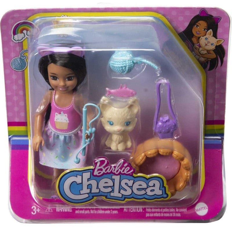 Hgt09 Кукла Chelsea С Котенце - Кукли И Аксесоари - Mattel - BebeMama