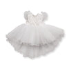 K4195 Официална Рокля Ecru 12-18M/86Cm - Рокли - Bebetto - BebeMama