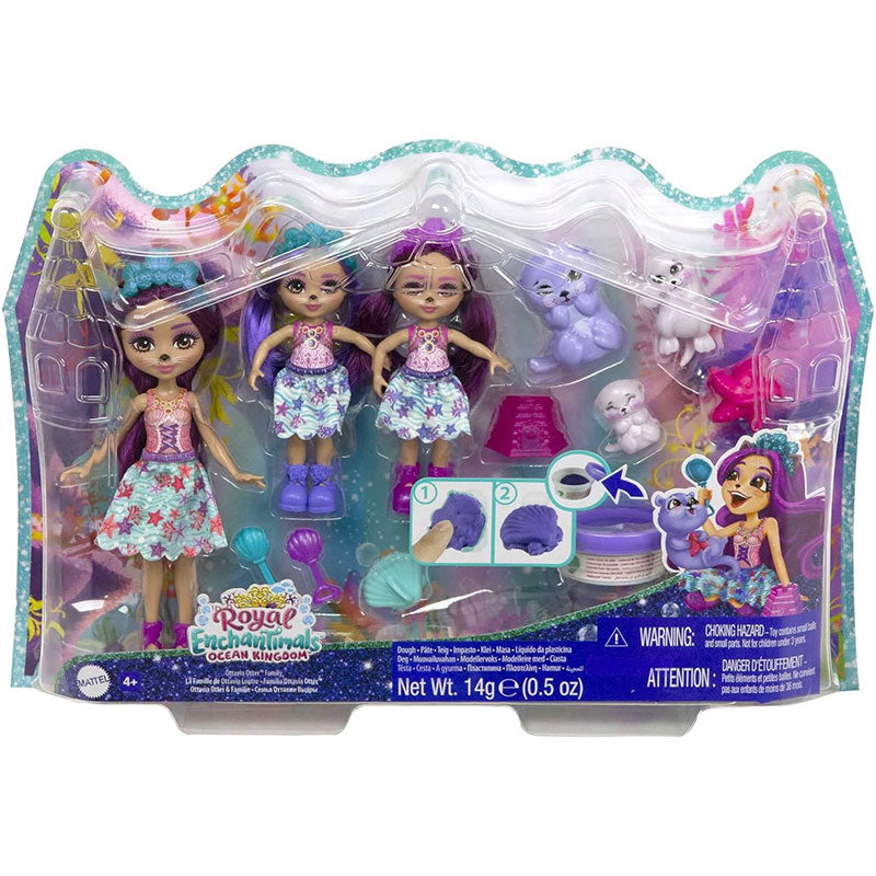 Hcf96 Комплект 3 Кукли С Аксесоари Ocean Kingdom - Кукли И Аксесоари - Mattel - BebeMama