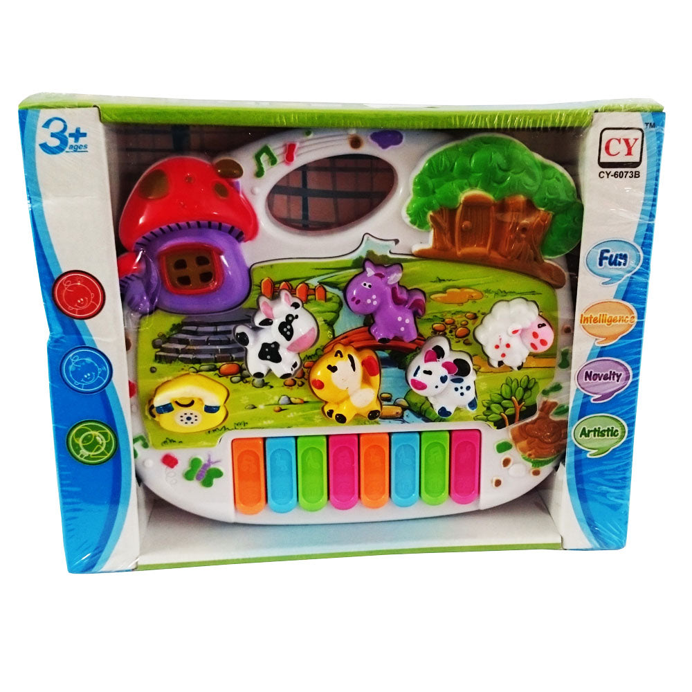 Пиано С Животни С Гъбка - Играчки За Бебета - Raya Toys - BebeMama