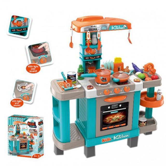 Кухня На Батерии 938А - Кухни И Готварски Пособия - Raya Toys - BebeMama