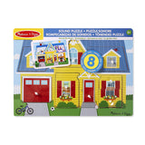 Около Къщата Пъзел Със Звуци - Пъзели - Melissa And Doug - BebeMama