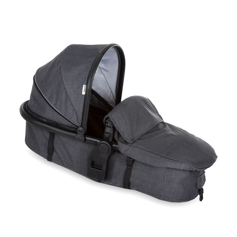 Кош За Новородено За Duett 3 Mel. Charcoal - Кошове За Новородено - Hauck - BebeMama