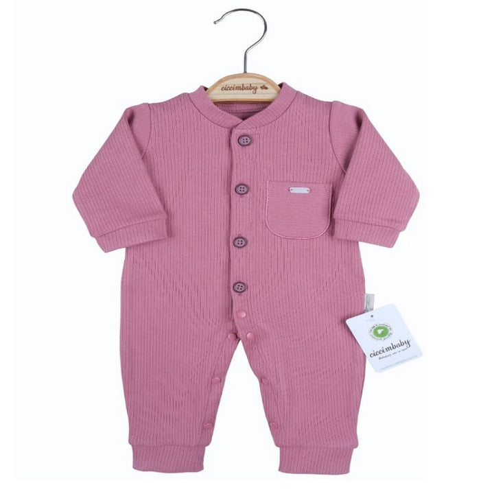 U4779 Гащеризон С Копчета Червен 9 М - Гащеризони - Ciccim Baby - BebeMama
