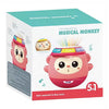 Музикална Маймунка Розов - Музикални Играчки - Raya Toys - BebeMama
