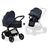 Количка Move So Simply Set Dark Navy Neon - Комбинирани Колички - Hauck - BebeMama