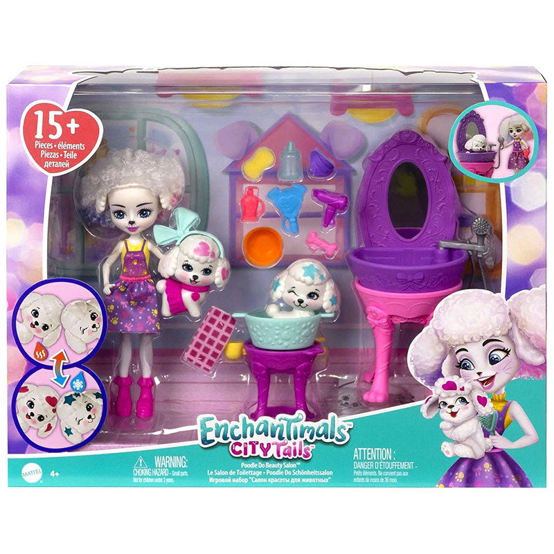 Hhc20 Игрален Комплект Poodle Do Beauty Salon - Кукли И Аксесоари - Mattel - BebeMama
