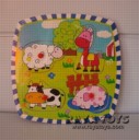 Дървен Пъзел С Форми Различни Модели - Образователни Игри - Raya Toys - BebeMama