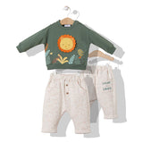 K3586 К-Кт Lion King Зелен 80Cm - Комплекти - Bebetto - BebeMama