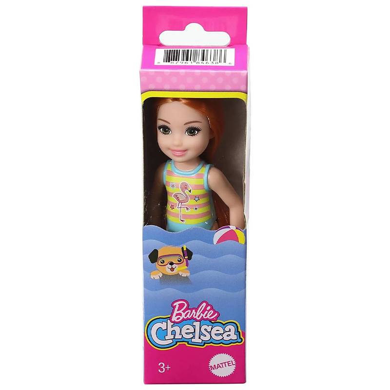 Gln69 Кукла Chelsea Рижа Flamigo Suit - Кукли И Аксесоари - Mattel - BebeMama