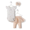 K3898 К-Кт 3Ч. Magic Angel Бежов 18-24M/92Cm - Комплекти - Bebetto - BebeMama