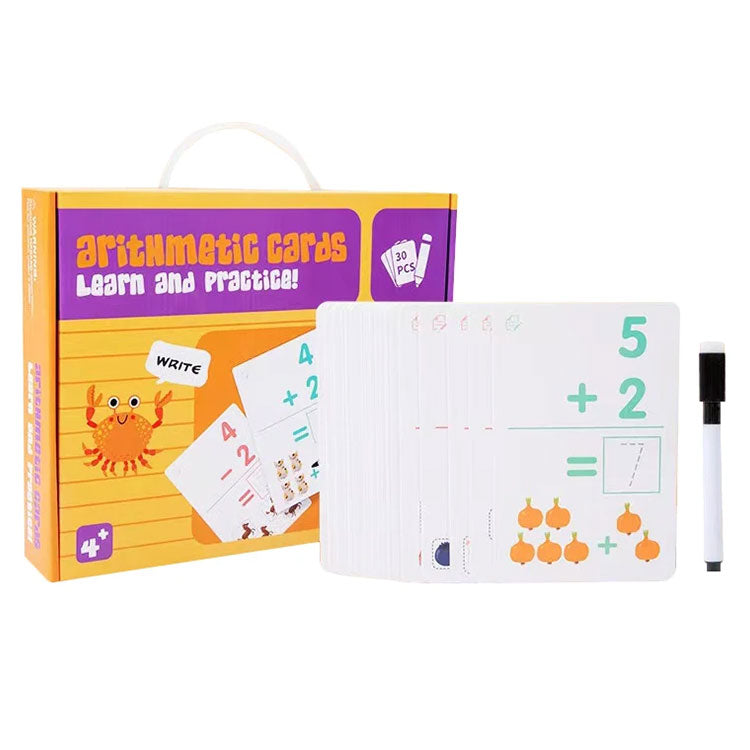Образователни Карти С Маркер Смятане - Образователни Игри - Raya Toys - BebeMama