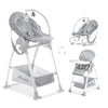 Стол За Хранене Sit N Relax 3В1 Stretch Grey - Столчета За Хранене - Hauck - BebeMama