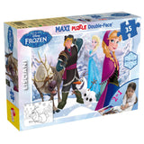 Пъзел 35Ч. Frozen Maxi Df Playing In The Ice - Пъзели - Lisciani - BebeMama