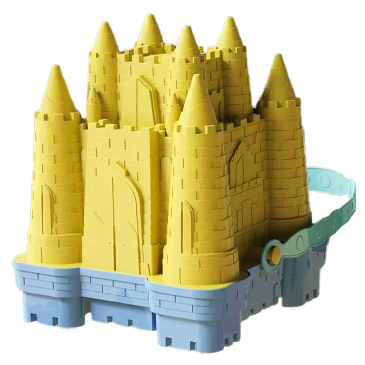 Комплект За Пясък Замък Жълт - Играчки За Плаж - Raya Toys - BebeMama