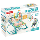 Бебешки Шезлонг Син Бухал - Шезлонги И Люлки - Raya Toys - BebeMama