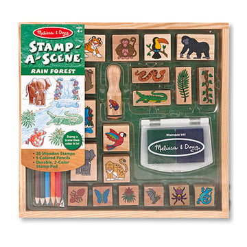 Печати Тропическа Гора - Играчки - Melissa And Doug - BebeMama