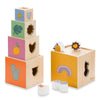 Дървени Кубчета Кула Stack N Raise - Дървени Играчки - Hauck - BebeMama