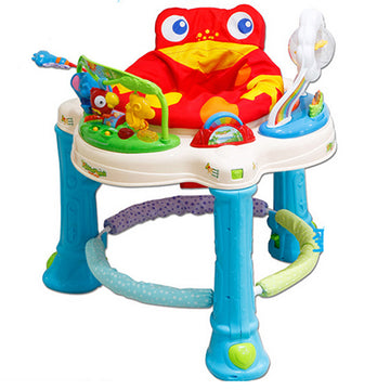 Музикална Бебешка Проходилка Жаба - Проходилки И Уокъри - Raya Toys - BebeMama