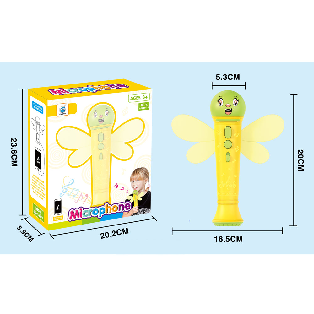 Микрофон На Бат. Пчела - Музикални Играчки - Raya Toys - BebeMama