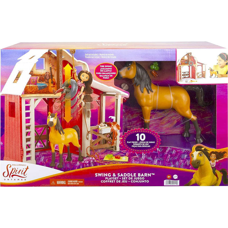 Игрален Комплект Swing &Amp; Saddle Barn - Играчки - Mattel - BebeMama